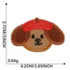 Ventas Directas de Fábrica Parche Bordado Autoadhesivo de Animales de Dibujos Animados Perro Accesorios Accesorios para Ropa Maletas Parches de Tela