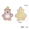 Colgantes de esmalte de la linda serie Sanrio oso de dibujos animados, My Melody, perro Pacha accesorio DIY colgantes pequeños