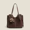 Bolso Tote de Gran Capacidad Casual Transfronterizo para Mujer 2025 Invierno Nuevo Elegante de Alto Valor Bolso de Hombro para Viajes