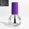 Frasco de Esmalte Sub-frasco 5ml10ml15ml Frasco de Vidro Transparente Vazio Pincel Largo Dupont Frasco de Cola Atacado