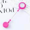 Reloj de Pulsera para Enfermera con Cuentas DIY Pegamento Suave Telescópico Conveniente Luminoso Reloj Colgante Doctor Estudiante Hebilla Fácil de Tirar Reloj de Pecho para Enfermera Reloj de Bolsillo