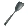 Atacado do Fabricante Espátula e Colher de Silicone Duas em Uma, Resistente a Altas Temperaturas Antiaderente Especial para Panelas Espátula de Cozinha com Escala, Espátula e Colher de Silicone