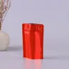 Bolsas de Empaque Coloridas con Recubrimiento de Aluminio, Bolsas de Pie de Papel de Aluminio para Alimentos, Bolsas Escarchadas Auto-Sellables, Bolsas Selladoras para Snacks y Frutos Secos, Venta al por Mayor Transfronteriza