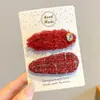Presilha de Cabelo Dopamina para Mulheres, Novo Estilo de Primavera, Presilha de Franja Lateral de Alto Padrão, Grampo de Cabelo Fofo para Meninas, Presilha de Acessório de Cabelo