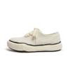 2025 Nuevos zapatos de lona para hombres y mujeres Sanyuan Kangyu MMY, zapatos disueltos, zapatos casuales de suela gruesa y caña baja, zapatos blancos