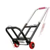 Carrito con ruedas para subir escaleras para transportar artículos pesados, carrito de equipaje portátil, carrito plegable para el hogar tirado a mano