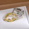Explosiones en Vivo Anillo de Estirar Alambre Medio Antiguo Nuevo Anillo Dorado Chapado en Oro para Mujer Nicho Lujo Ligero Gama Alta Venta Caliente