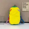2026 Nova Mochila Esportiva Leve para Caminhada Mochila Escolar Estudantil Estilo Coreano Bloqueio de Cores Dopamina Mochila para Uso ao Ar Livre