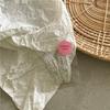 Pinza de Pelo Pequeña con Forma de Gota de Agua Estilo Coreano con Estampado de Niña Juguetona para Flequillo, Pinza Lateral de Cuadros y Lunares Linda Nueva