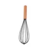 Utensílios de Cozinha com Cabo de Madeira de Silicone Conjunto de 11 Peças Frigideira Antiaderente Pá Colher Conjunto de Ferramentas Pá Colher Escumadeira Conjunto de Utensílios de Silicone para Cozinha