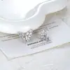 Auriculares Inalámbricos Bluetooth Brillantes de Mariposa con Circonita Completa Hebilla de Oreja de Lujo Ligero Hebilla de Diamante Desmontable Accesorios de Moda Decorativos