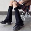 Calcetines de Boca Acampanada jk Calcetines Apilables para Chicas Calientes Manga de Pierna Tejida Yavin de Longitud Media Acampanada para Mujer Calcetines Apilables