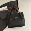 2025 Novo Estilo Distintivo Casual Grande Capacidade Moda Feminina Estilo Coreano Bolsa Tote de Ombro para o Trabalho Bolsa Casual da Moda para Mulheres