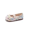Zapatos de Cuero para Niñas 2026 Primavera y Otoño Nuevos Zapatos Infantiles Zapatos de Princesa para Niñas Mocasines de Suela Suave Zapatos Individuales con Lentejuelas Modernos