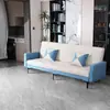 Sofá-cama pequeno para apartamento, dupla função para sentar e deitar, sofá de tecido duplo para sala de estar, apartamento para alugar, sofá-cama dobrável multifuncional