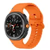 Adequado para Samsung Watch8 Classic Pulseira de Silicone Galaxy Watch8 Pulseira de Silicone Ondulada
