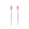 Pincel Cosmético Pincel de Nariz de Silicone Pincel de Nariz de Dupla Face Pincel Multifuncional para Cravos Limpador Facial de Silicone Pincel para Nariz