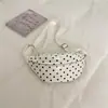 Bolso Cruzado de Moda Casual Cuadrado a Cuadros 2026 Nuevo Lunares Concha Ligero Impermeable Bolso de Hombro para Estudiante para Mujeres