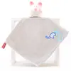 Toalhas Quadradas de Algodão para Revenda com Alças para Pendurar para Jardim de Infância, Toalhas de Rosto Infantis, Toalhas de Mão Absorventes, Panos de Boca Espessos, Toalhas de Rosto