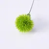 Flor Artificial Tallo Único Diente de León Flor de Plástico Artificial Estilo Europeo Bola de Cebolleta Planta de Casa Decoración Adorno para Arreglo Floral y Jardinería