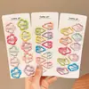 Pinzas de Pelo de Estrellas de Lunares de Colores para Niños, Pinzas BB para Flequillo y Cabello Suelto, Pasadores para Niñas y Bebés, Suaves con el Cabello, Pequeños Accesorios para el Cabello