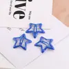 Grampo de Cabelo Dopamina Y2K Menina Fofa Estrela de Cinco Pontas DIY Pequeno Grampo de Cabelo Parte de Trás da Cabeça Presilha Bb Material de Joia Acessórios