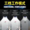 Lámpara de jardín solar con cámara simulada para vigilancia e iluminación, aplique de pared para exteriores que se enciende automáticamente en la oscuridad con sensor de movimiento corporal