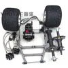 Carrito de Cuatro Ruedas Carrito Eléctrico de Playa Eje Diferencial Transmisión Motor Paquete de Engranajes del Eje Trasero Horquilla Trasera Freno de Disco Llantas de Lluvia de 5 pulgadas