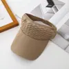Gorra Visera Nueva Estilo Escamas de Pez, Sombrero de Sol de Verano de Moda con Ala Ancha, Gorra de Béisbol Deportiva al Aire Libre de Punto Estilo Coreano