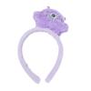 Faixa de cabelo de pelúcia de desenho animado Big Eye Monster atacado mini fofo pequeno monstro cocar faixa de cabeça meninas rosto lavar faixa de cabelo