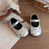 Zapatos de Princesa de Moda Versátiles con Lazo para Niñas, Nuevos para Primavera y Otoño 2026, Suela Suave, Zapatos Bajos Cómodos
