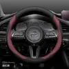 Adecuado para Cubierta de Volante Mazda 3 Angkesela Cubierta de Manillar Cx5 Ruiyi Cx4 Atez Cx30Cx50