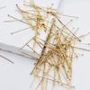 Acessórios para Joias DIY Pinos em Forma de T de Cobre Puro Materiais para Miçangas Artesanais Pinos de Conexão Multicor Multiespecificação 100 Peças/Pacote Ferramentas para Montagem
