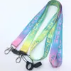 Lindo Anel de Silicone, Cordão Colorido com Trama, Serigrafia, Transferência Térmica, Logo em Página Inteira, Acessórios para Fumar, Porta-Canetas, Cordão para Porta-Canetas