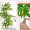 2026 Planta Verde Artificial Nandina Planta em Vaso Alto Padrão Luxo Leve Decorativa para Chão de Sala de Estar Flor Árvore Artificial Grande