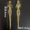 Abrebotellas de latón llavero con cucharilla para orejas colgante cucharilla para orejas de cobre puro picadientes para cera de oído adornos de artesanía metálica