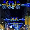 Luz de Calle LED para Frutas Uvas Cruce Festival Calle Comercial Noche Proyecto Municipal Iluminación Decoración Colgante de Calle