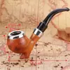 Colección Completa de Pipas de Resina Desmontables Muchos Estilos Grano de Madera Pipa Recta Pipa Curva Set de Fumar Antiguo Pipas de Resina en Stock Venta al por Mayor