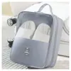 Bolsa para sapatos organizador de sapatos bolsa de três camadas espessada multifuncional à prova de poeira conveniente bolsa para sapatos e botas de viagem fácil de transportar bolsa de armazenamento