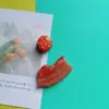 Resina simulación cerdo diy pegamento de crema funda de teléfono accesorios para el cabello accesorios para tocado accesorios de joyería de paisaje micro adornos de material