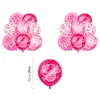 Decoración para Fiesta de Cumpleaños Tema Disco Vaquero Rosa para Niña Banderín Pancarta Set de Globos