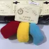 3 anillos para toalla paquete de pelo engrosado anillo para el pelo sin costuras de alta elasticidad flor para la cabeza engrosada paquete de pelo sin costuras tienda de 2 yuanes al por mayor