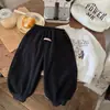 Pantalones de forro polar para niños Bangcheng, todo de forro polar, pantalones deportivos para bebé de otoño e invierno, ropa de invierno para niños, pantalones largos para niños pequeños