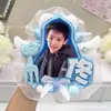 Lindas Insignias y Colgantes Hechos por Fans con Medias Caras de Celebridades, Merchandising de Fans y Decoraciones para Mochilas Listas para Usar