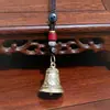 Acessório de chaveiro pingente de sino de liga vintage acessório de metal decoração atacado estilo étnico chinês