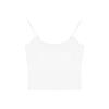 Camisola de marca branca feminina, colete quente com bojo no peito, peça única, base interna curta, top lindo nas costas, para uso externo
