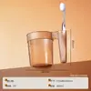 Vaso para Enjuague Bucal, Cepillo de Dientes, Vaso, Cepillo de Dientes, Nuevo Drenaje para Dormitorio Estudiantil de Pareja, Portátil para el Hogar y Viajes PP