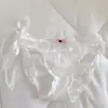 Ropa interior roja de tiro bajo, hot, de un solo lado, con cordones, para mujer, del año de nacimiento, tirantes finos en ambos lados se pueden desatar, Pura lujuria y lote sexy