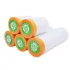 Fabricante personalizado de película protectora de papel, película decorativa de enmascarar al por mayor, película a prueba de polvo para el hogar, película de enmascarar para pintura en aerosol automotriz