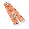 Cachecóis Personalizados para Fãs de Eventos de Futebol, Cachecóis de Torcida para Pescoço, Bandeiras de Mão com Logos em Padrão